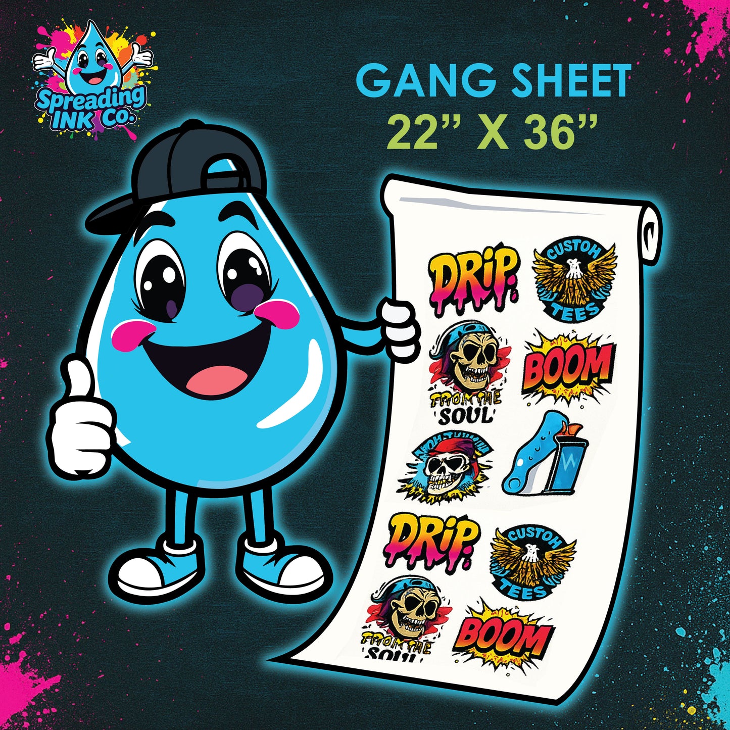 Upload Your Own DTF Premade Gang Sheet